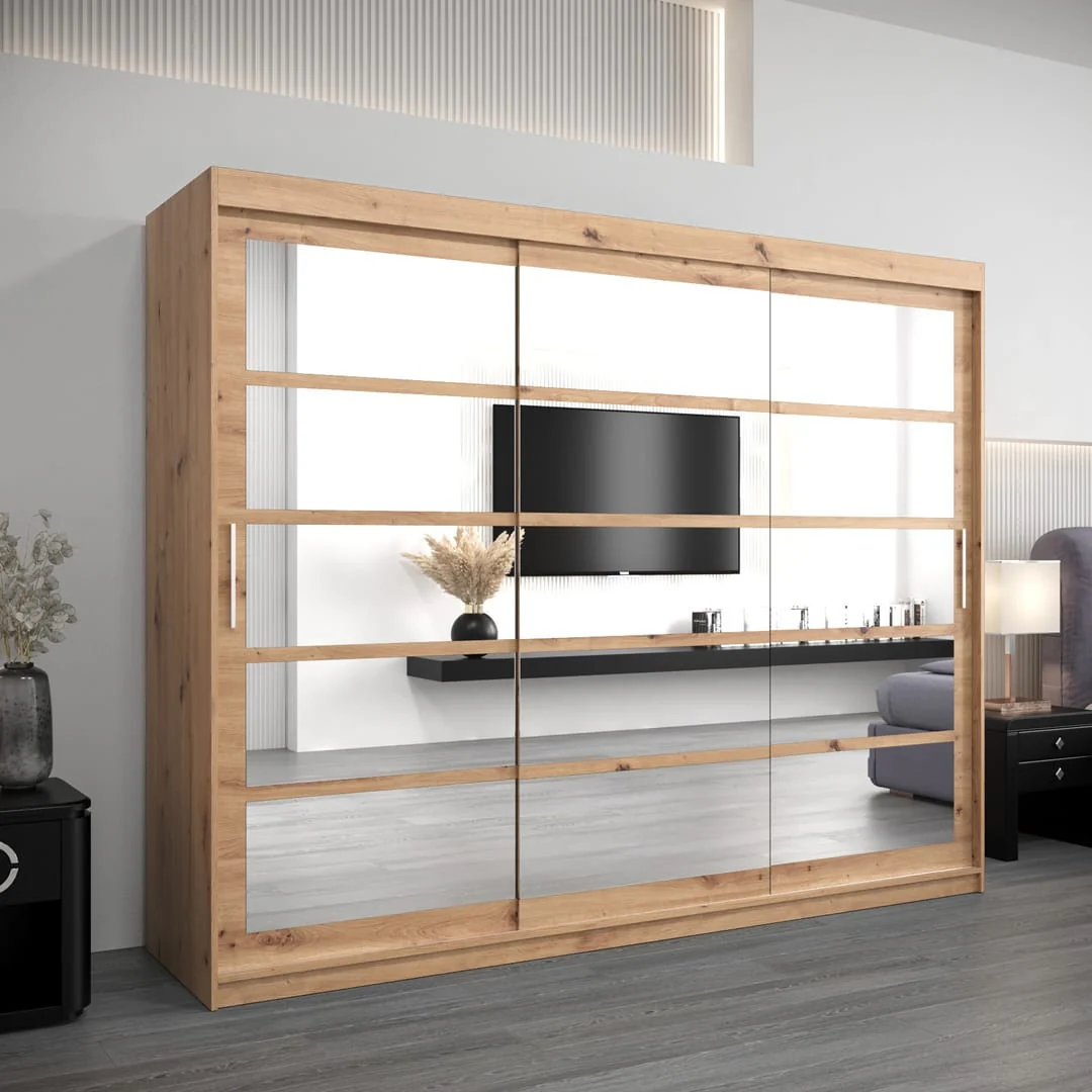 Roma II Sliding Door Wardrobe 250cm