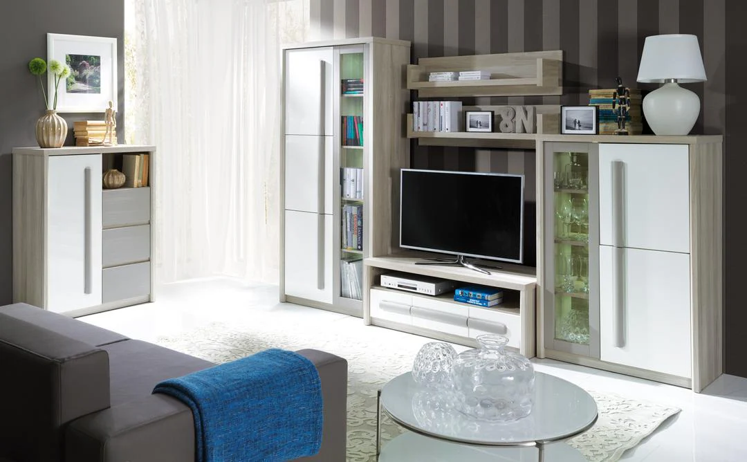 Roma ROM2 Display Cabinet 90cm - Image 3