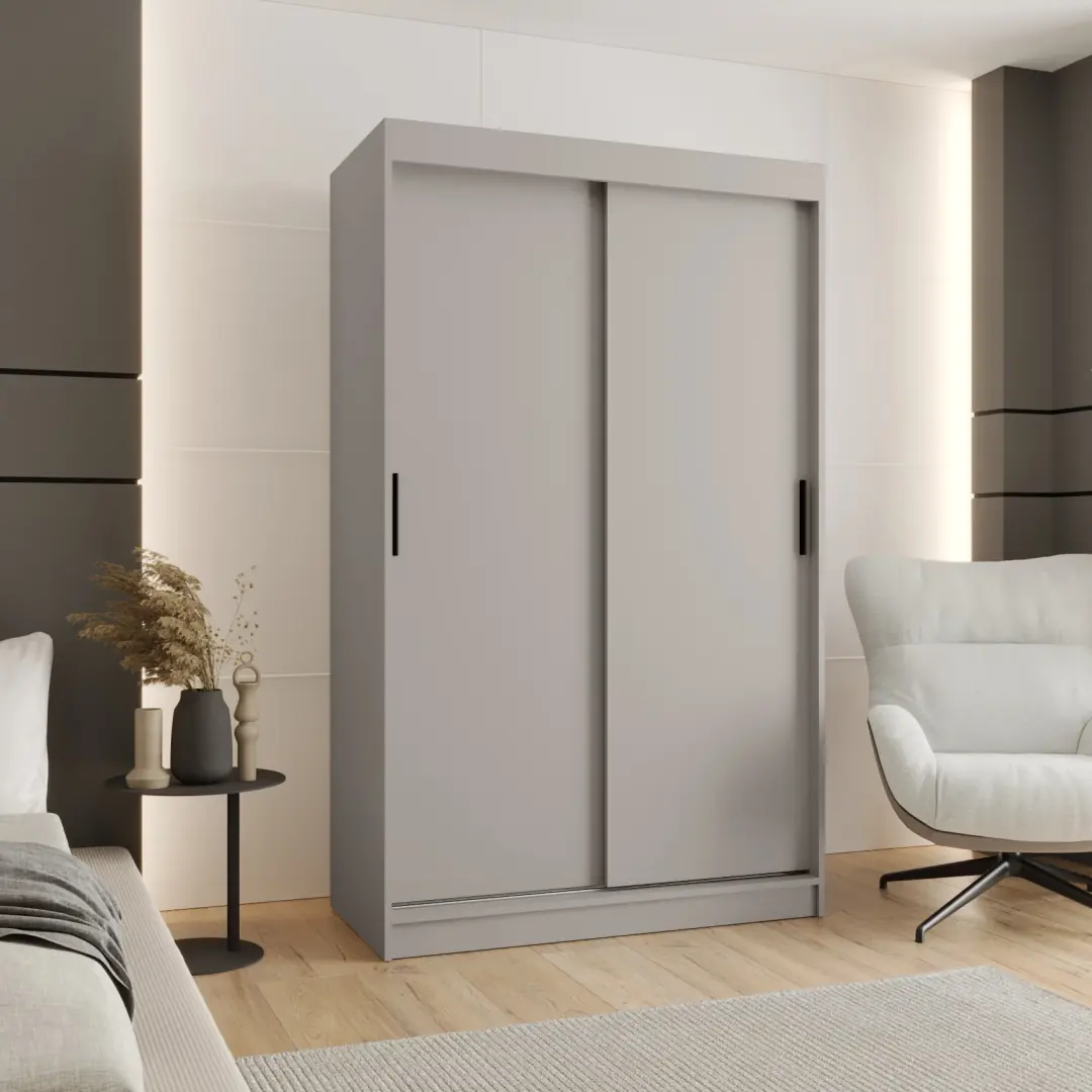 Rubino T Sliding Door Wardrobe 150cm - Image 5