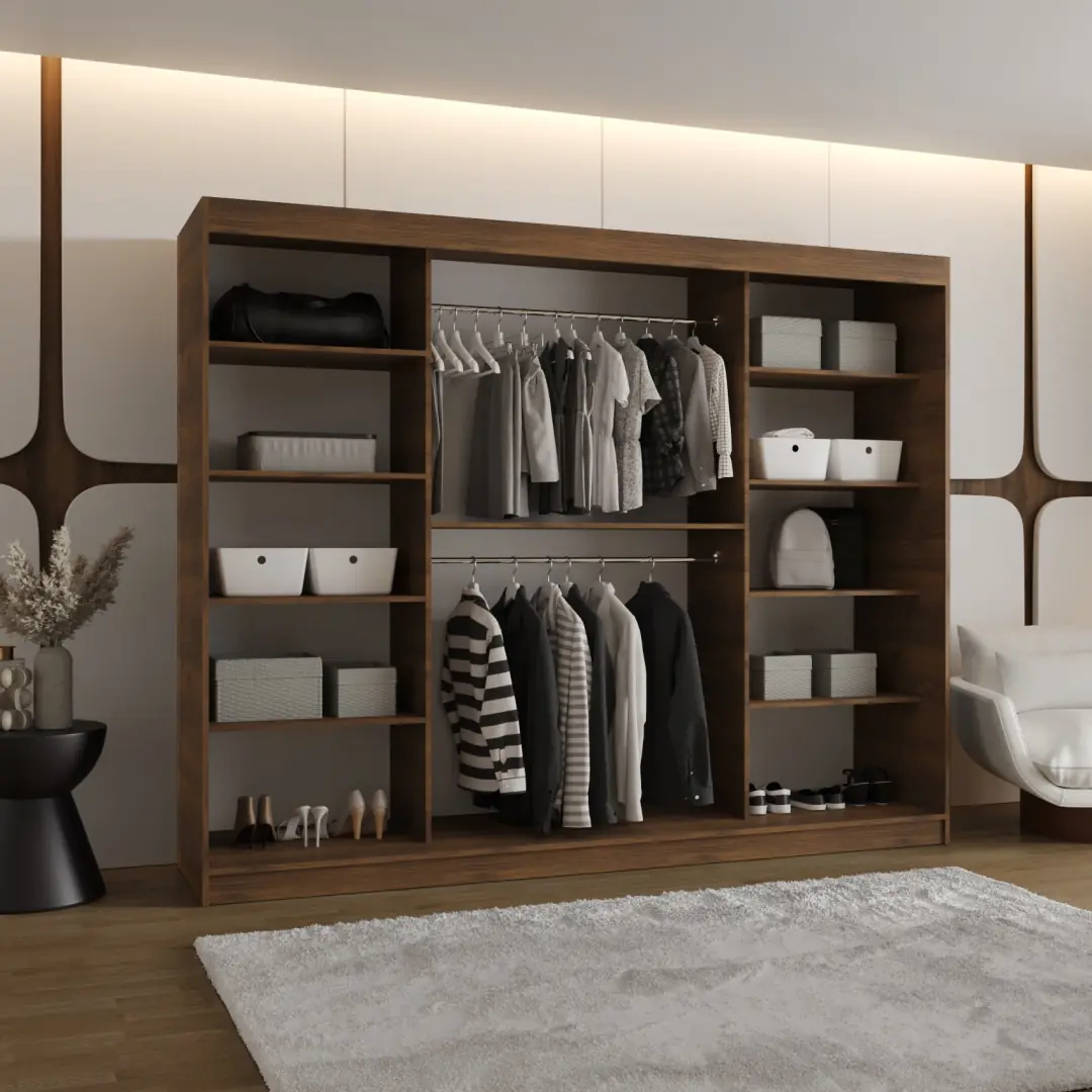 Rubino T Sliding Door Wardrobe 250cm - Image 2