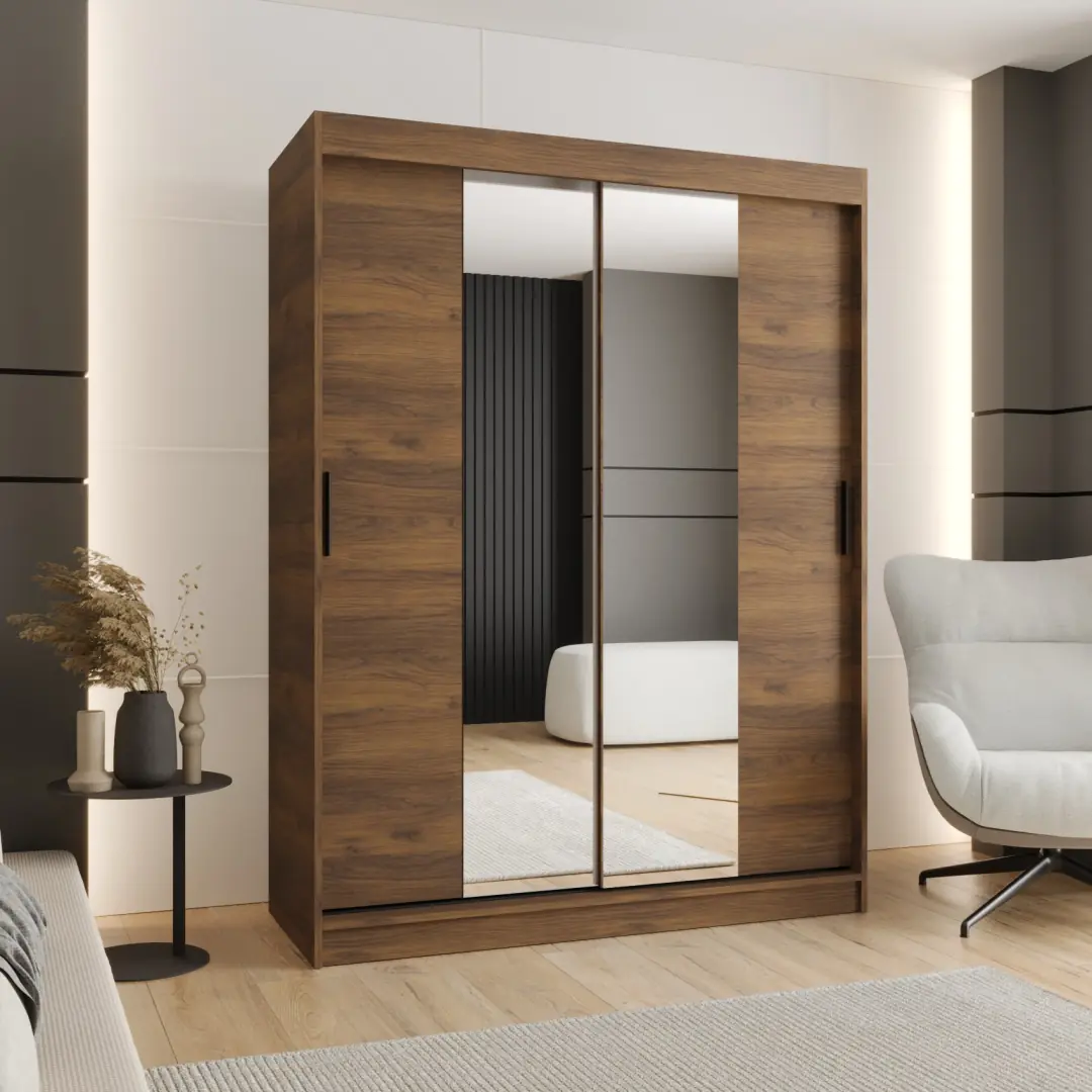 Rubino T1 Sliding Door Wardrobe 150cm