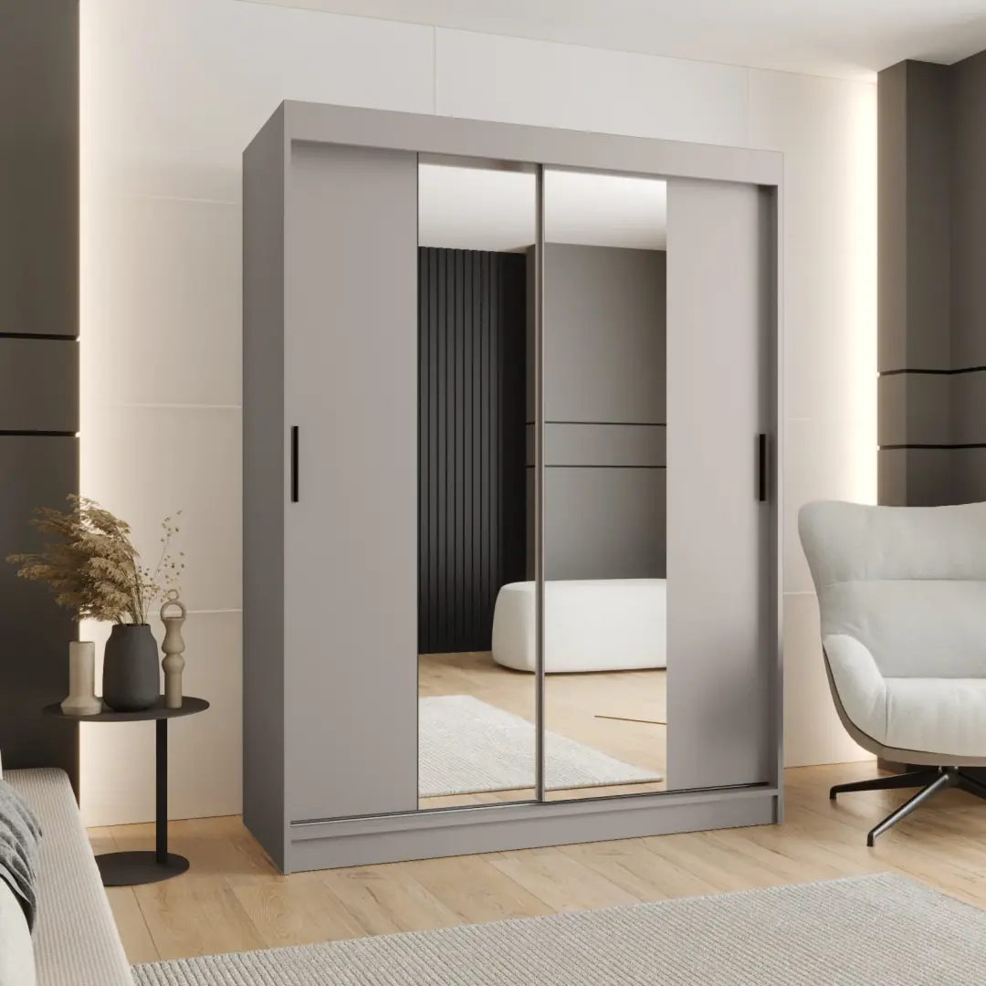 Rubino T1 Sliding Door Wardrobe 150cm - Image 5
