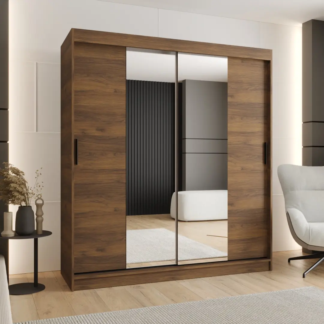 Rubino T1 Sliding Door Wardrobe 180cm