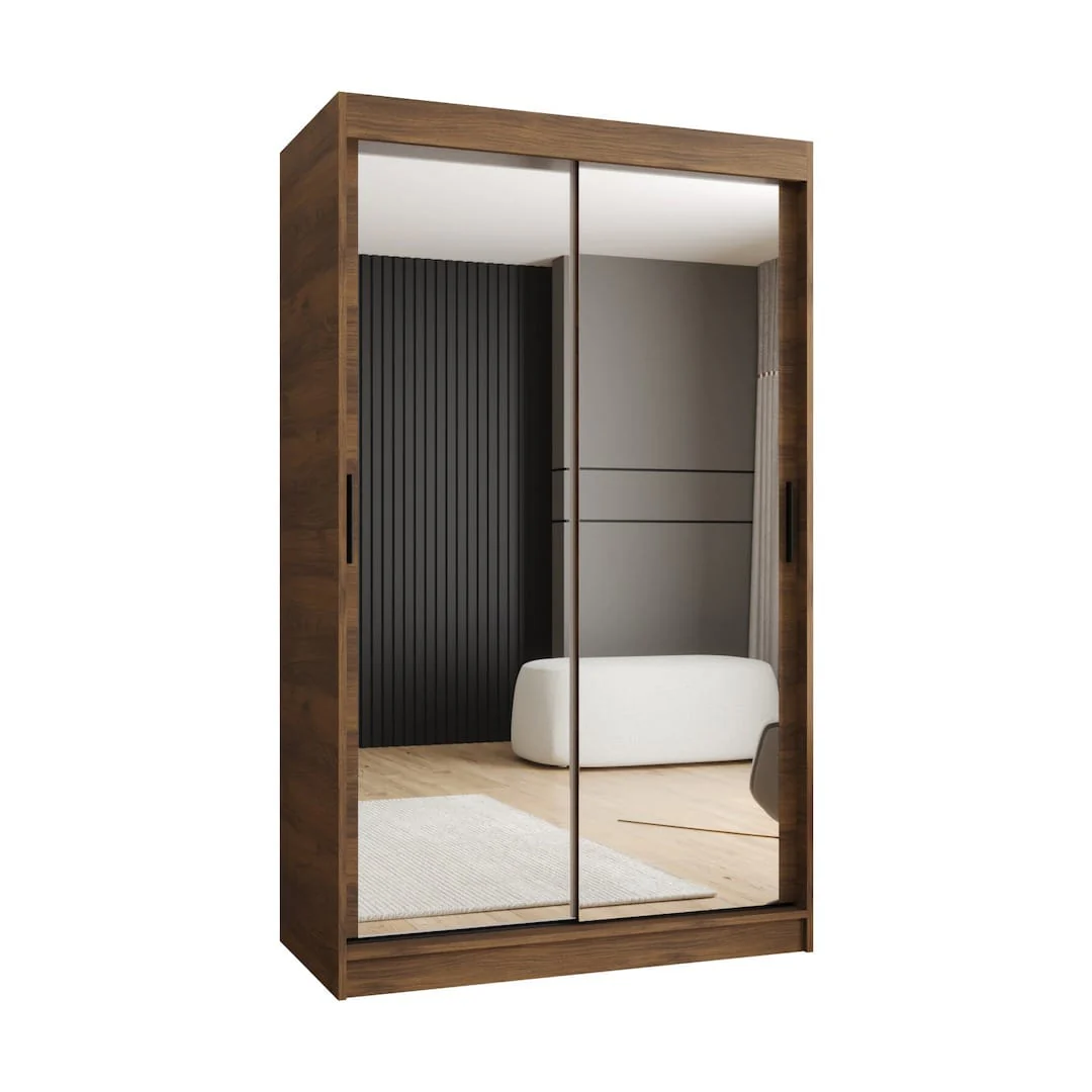 Rubino T3 Sliding Door Wardrobe 120cm - Image 4