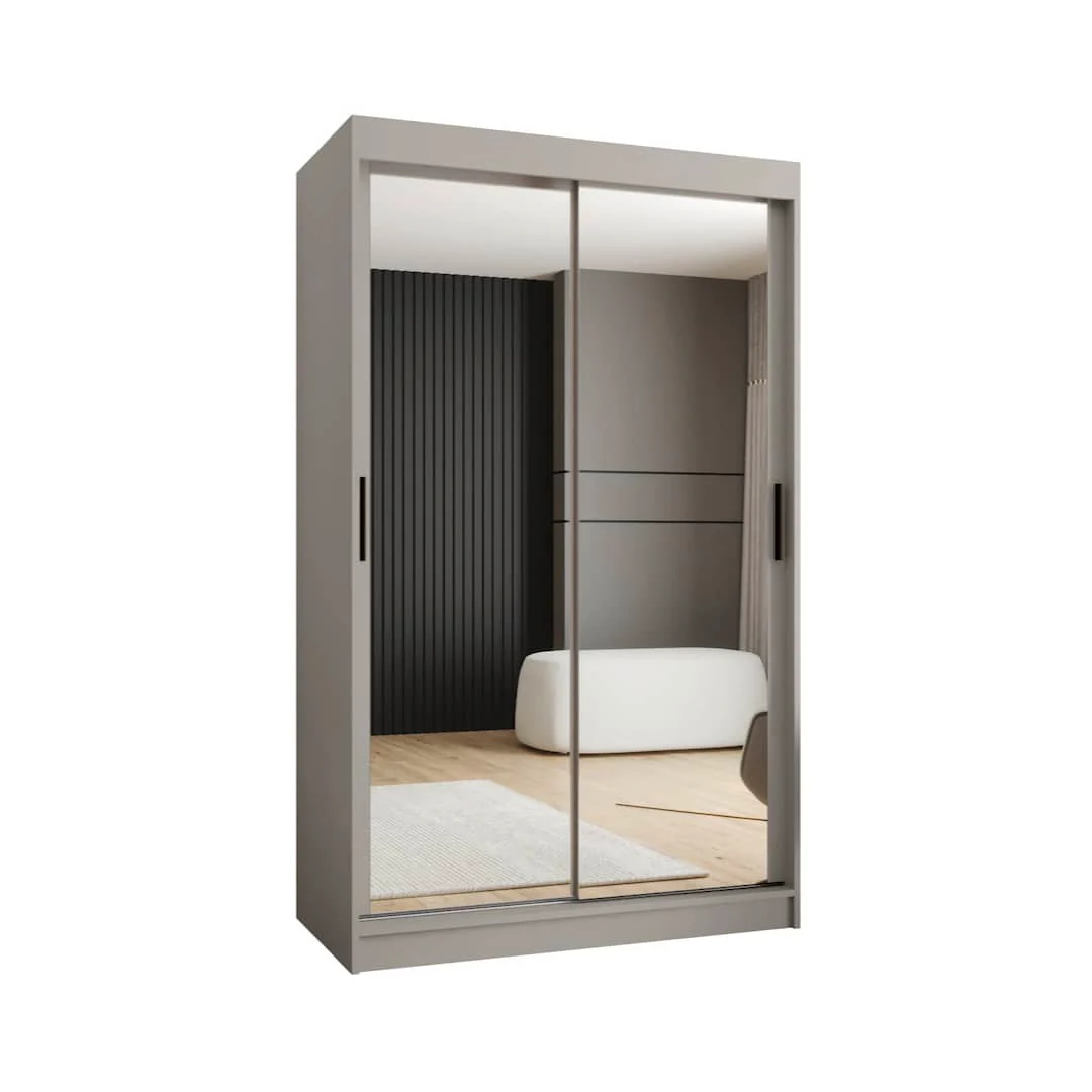 Rubino T3 Sliding Door Wardrobe 120cm - Image 8