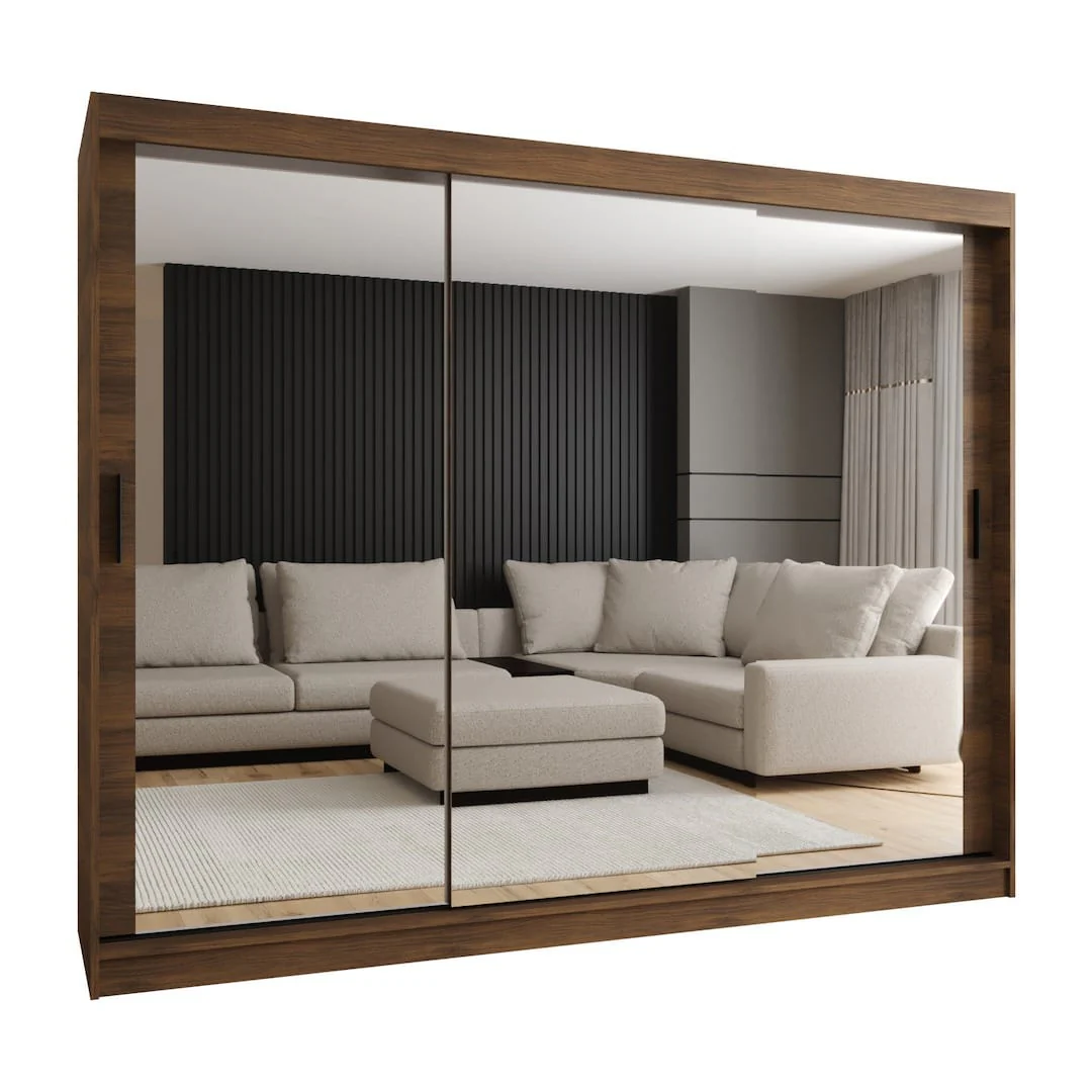 Rubino T3 Sliding Door Wardrobe 250cm - Image 4