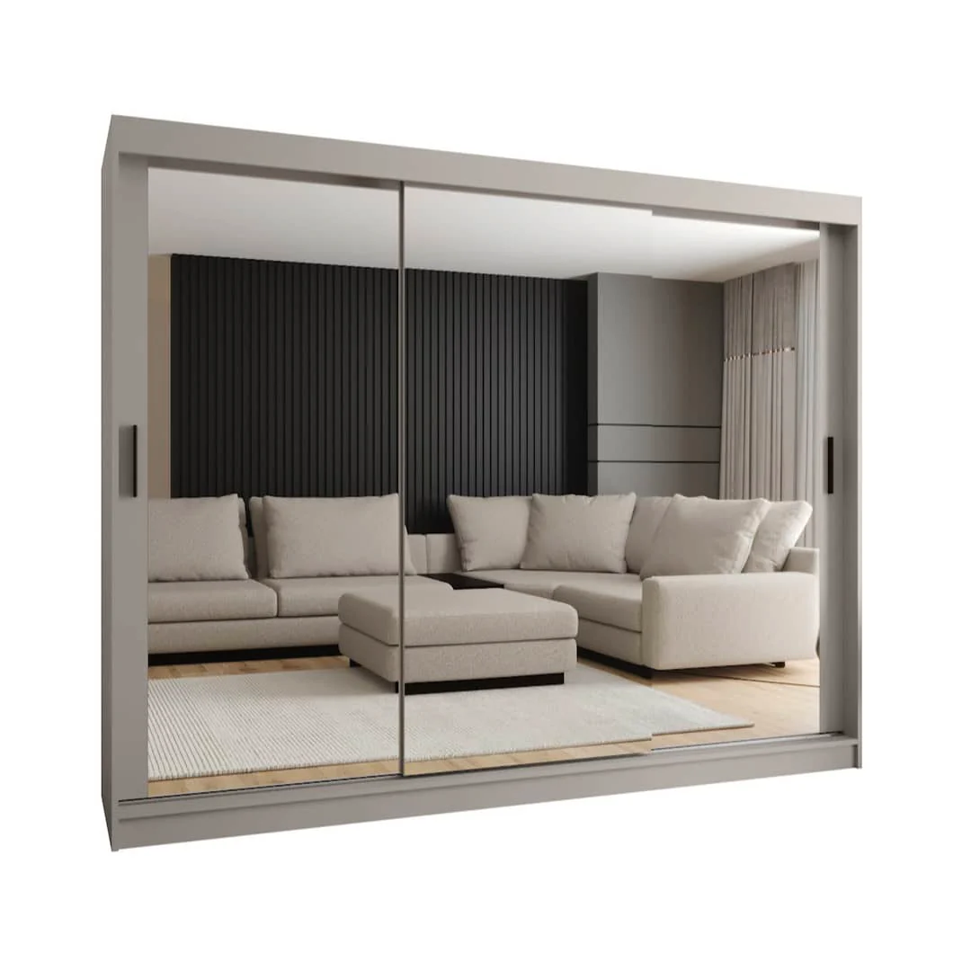 Rubino T3 Sliding Door Wardrobe 250cm - Image 7