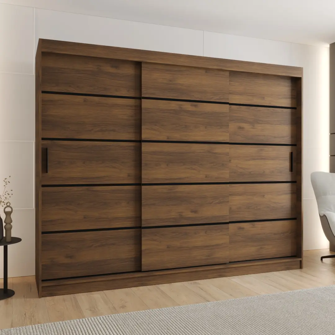 Rubino V1 Sliding Door Wardrobe 250cm