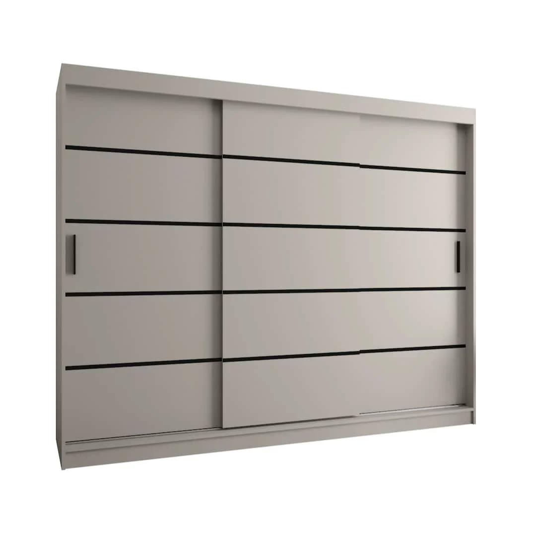 Rubino V1 Sliding Door Wardrobe 250cm - Image 8