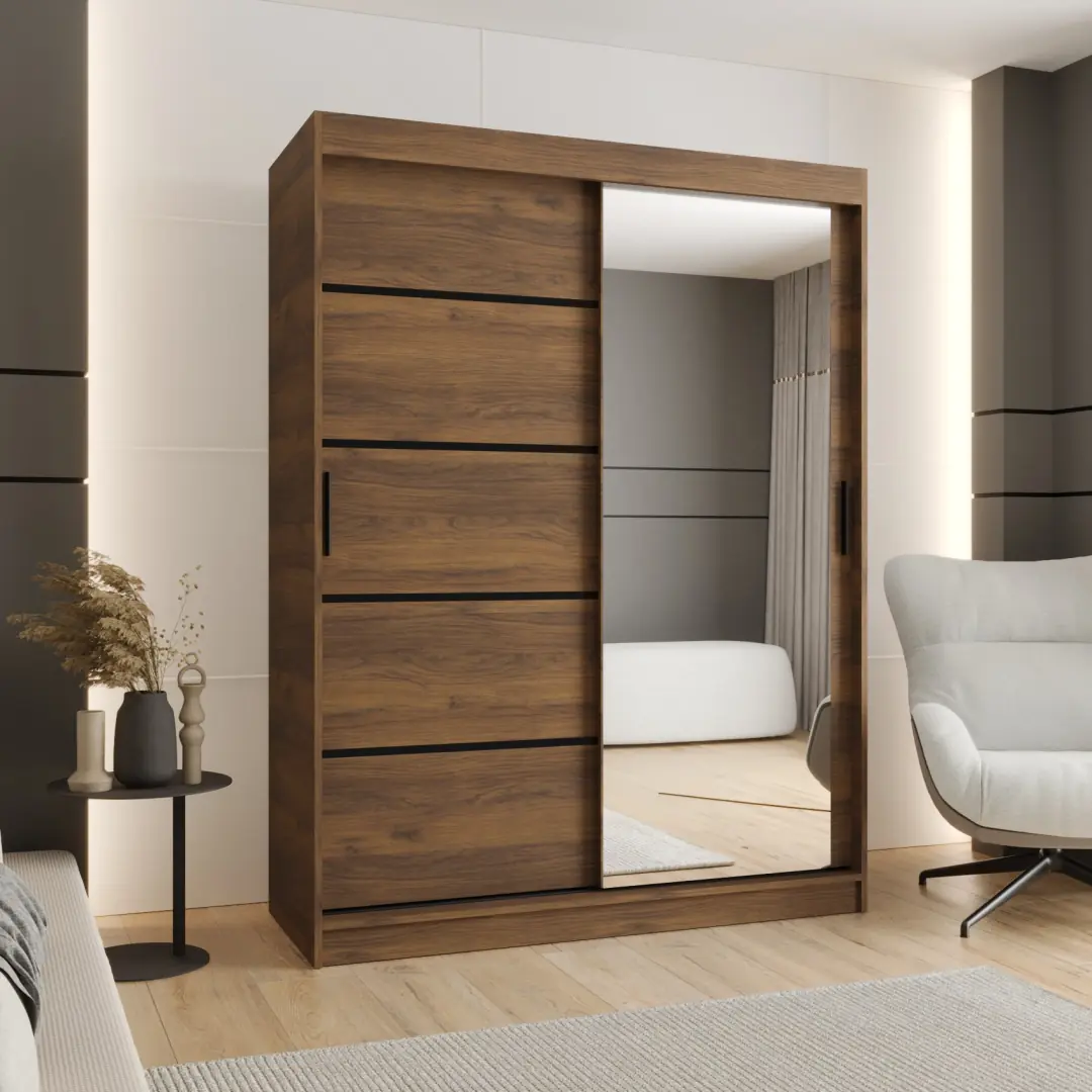 Rubino V2 Sliding Door Wardrobe 150cm