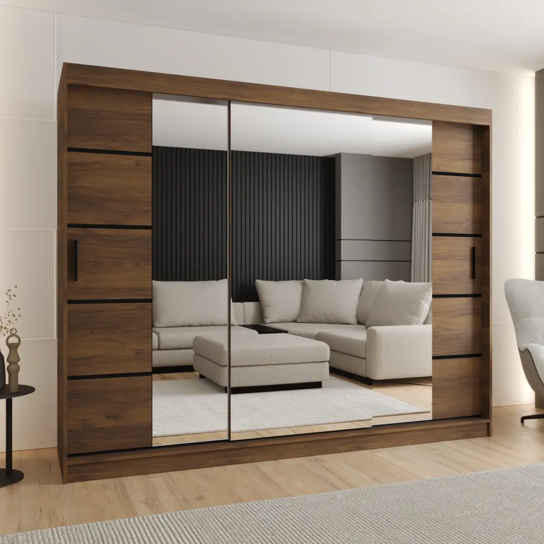 Rubino V4 Sliding Door Wardrobe 250cm