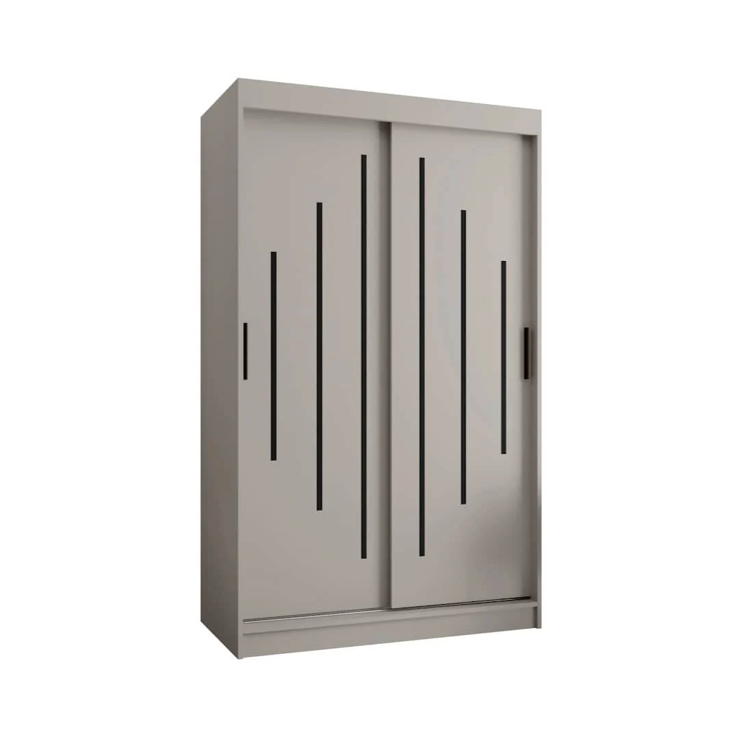 Rubino Y Sliding Door Wardrobe 120cm - Image 8