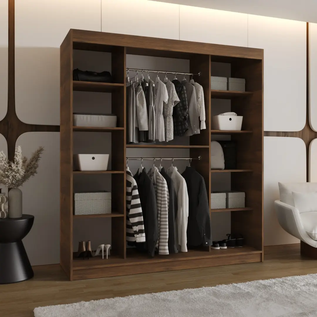 Rubino Y Sliding Door Wardrobe 180cm - Image 2