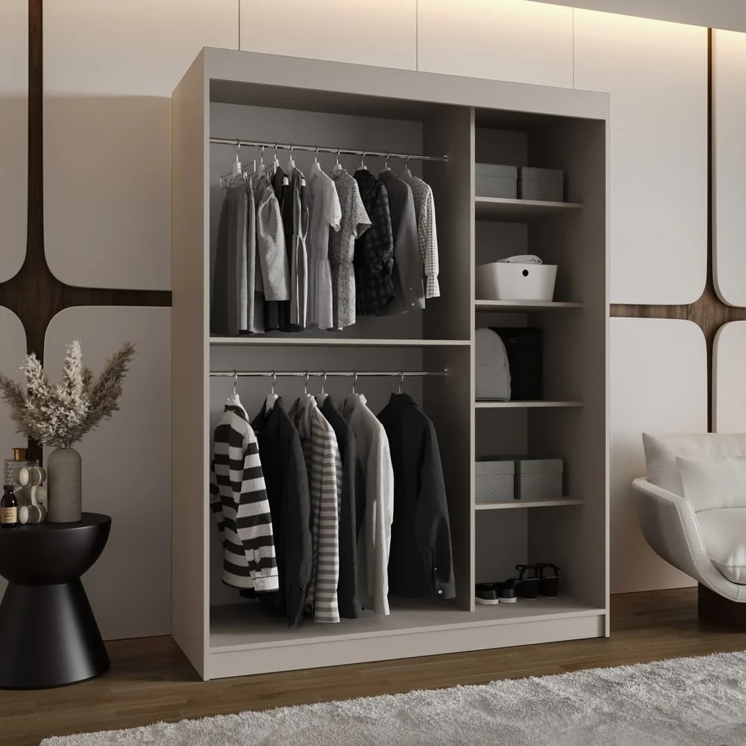 Lucy Sliding Door Wardrobe 150cm - Image 15
