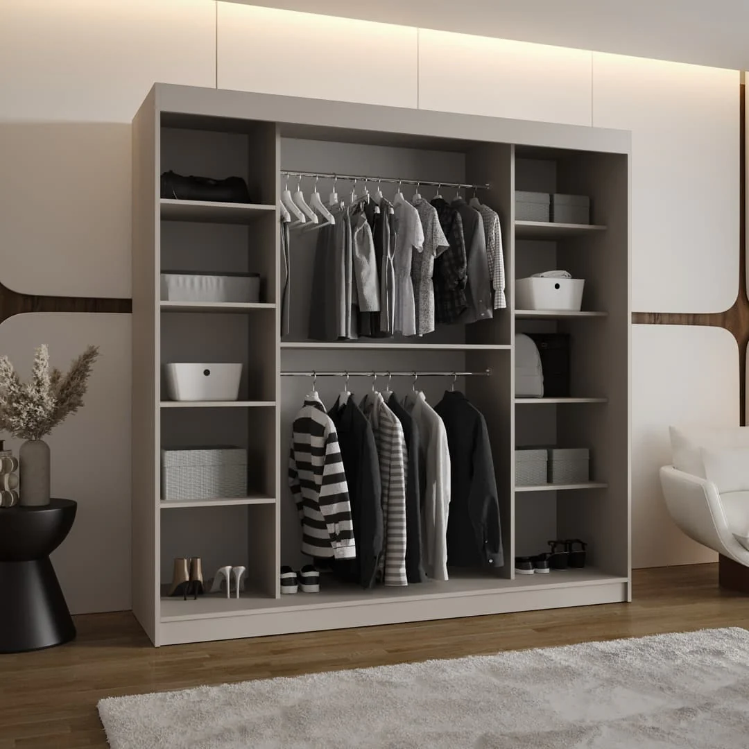 Lucy Sliding Door Wardrobe 200cm - Image 11