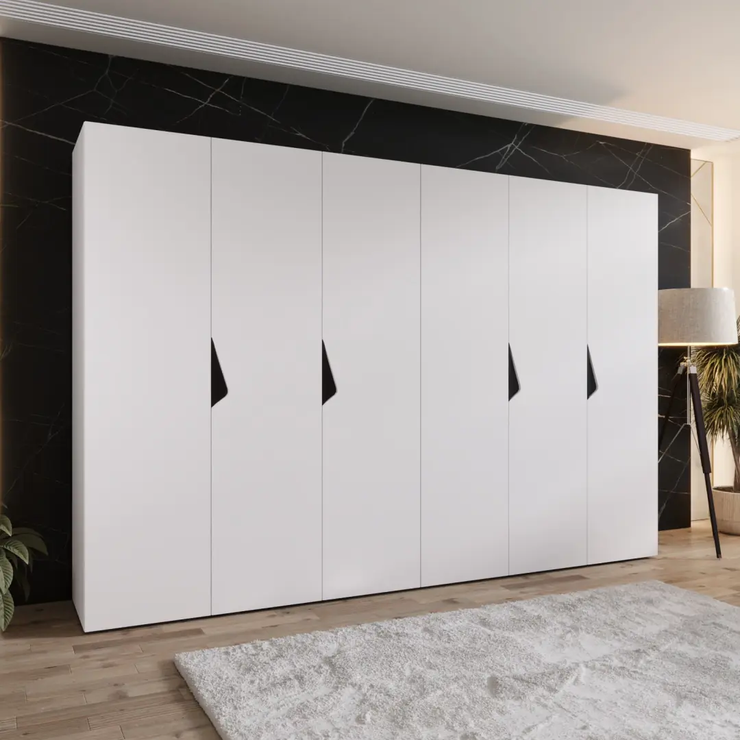 Sandi I Hinged Door Wardrobe 300cm - Image 3