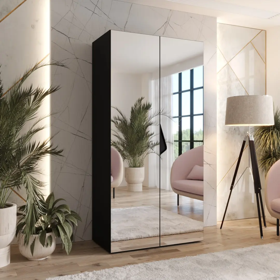 Sandi III Hinged Door Wardrobe 100cm - Image 8
