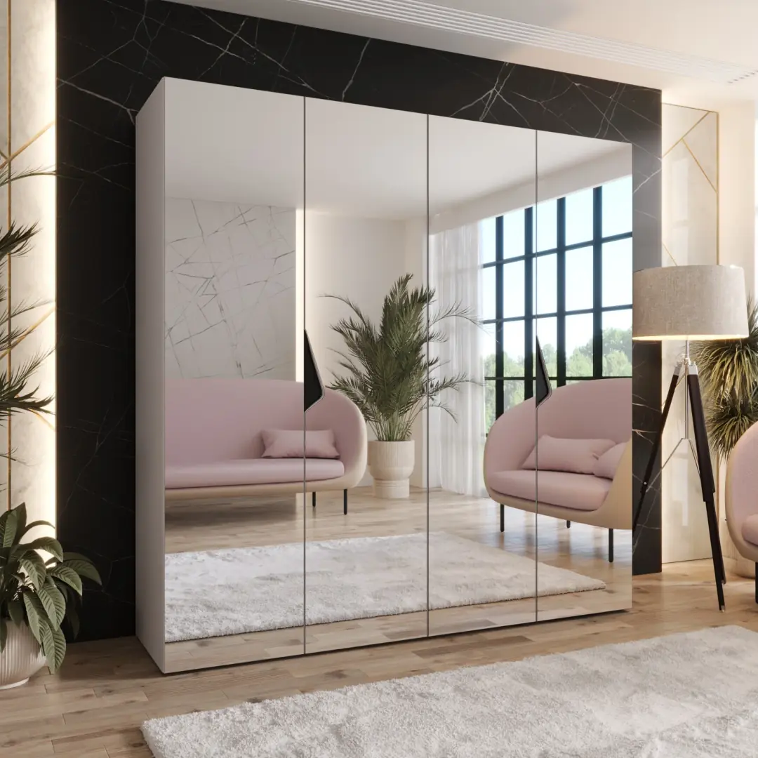 Sandi III Hinged Door Wardrobe 200cm - Image 3