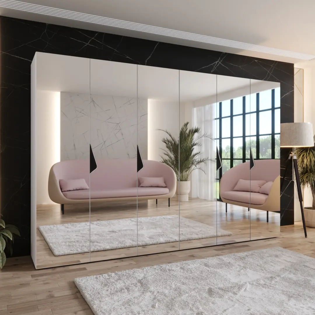 Sandi III Hinged Door Wardrobe 300cm - Image 8