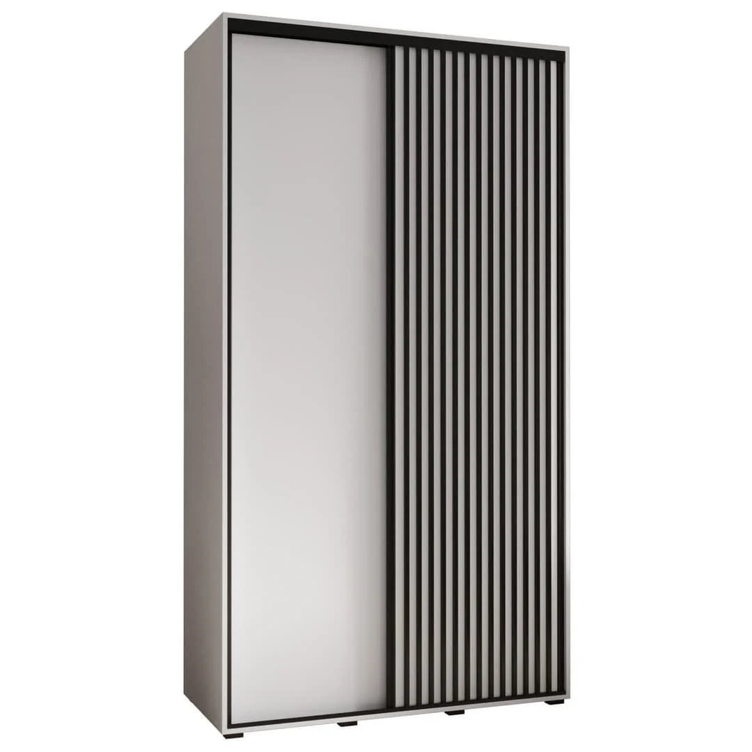 Sapporo I Sliding Door Wardrobe 130cm - Image 6