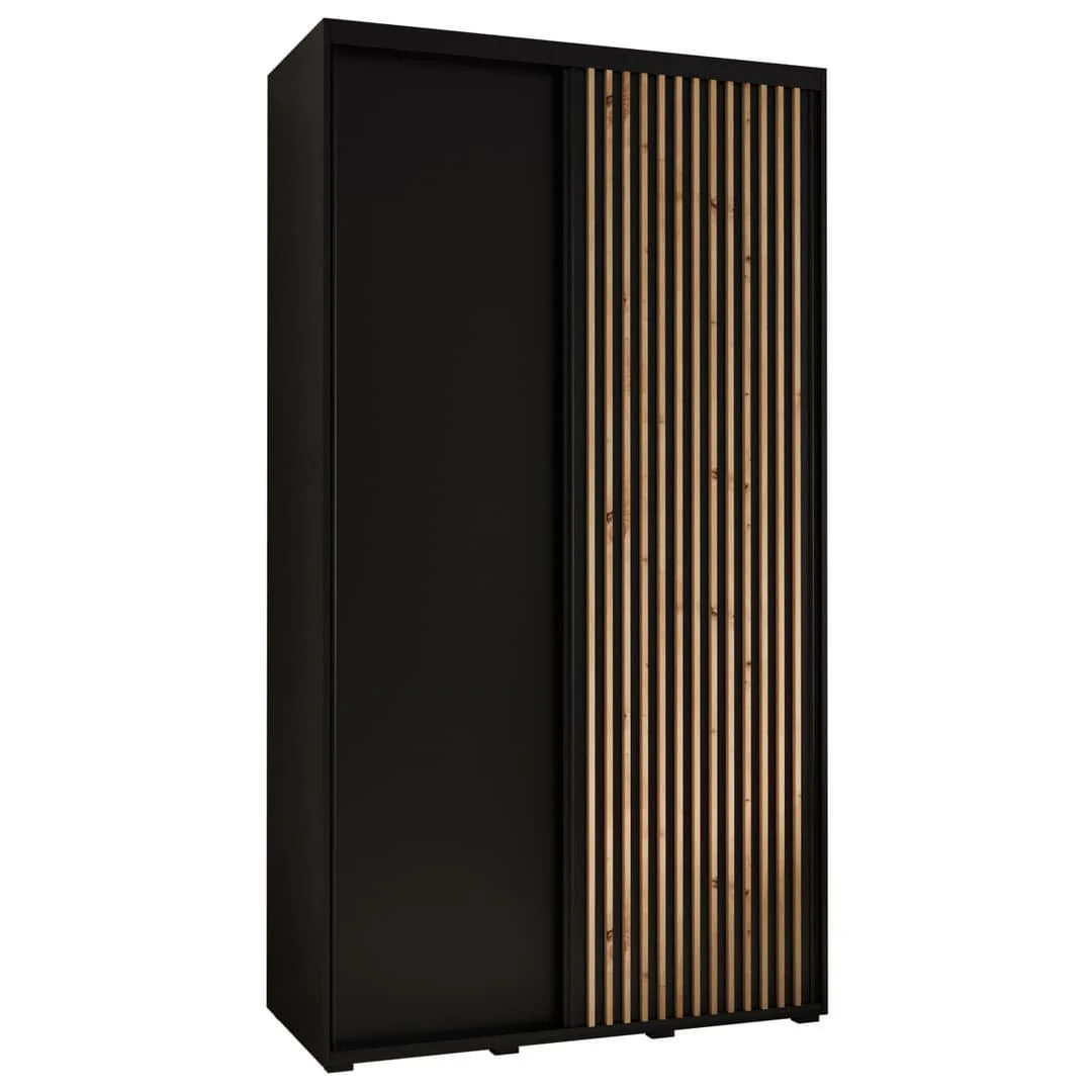 Sapporo I Sliding Door Wardrobe 130cm - Image 9