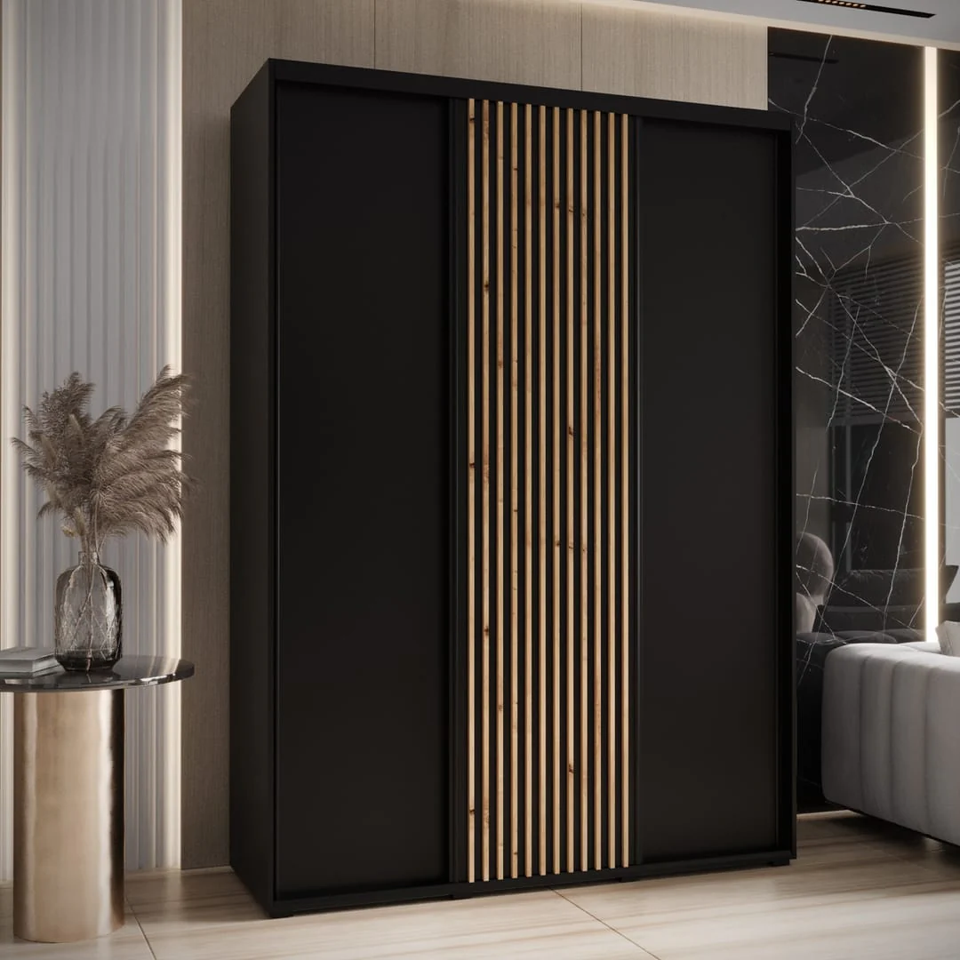 Sapporo I Sliding Door Wardrobe 170cm - Image 8