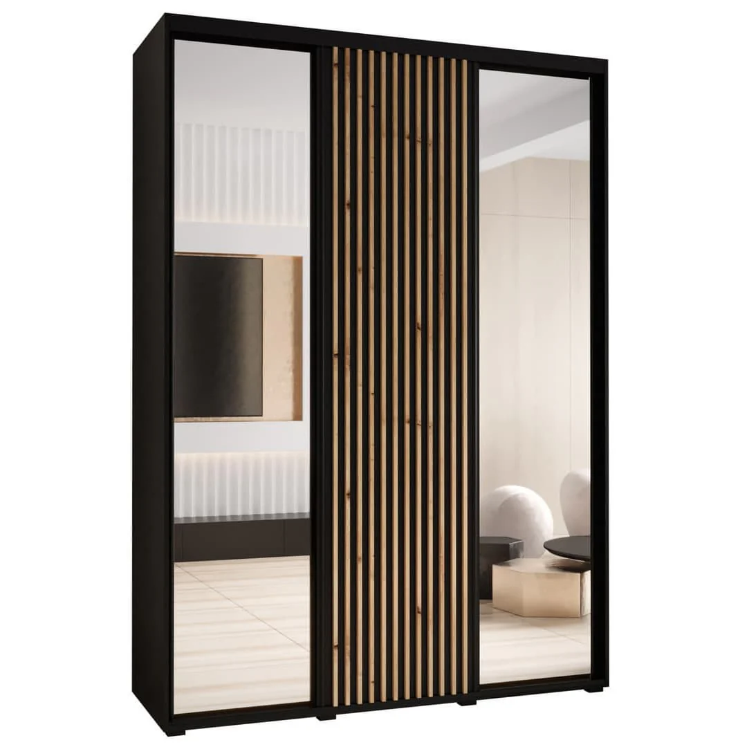 Sapporo II Sliding Door Wardrobe 180cm - Image 2
