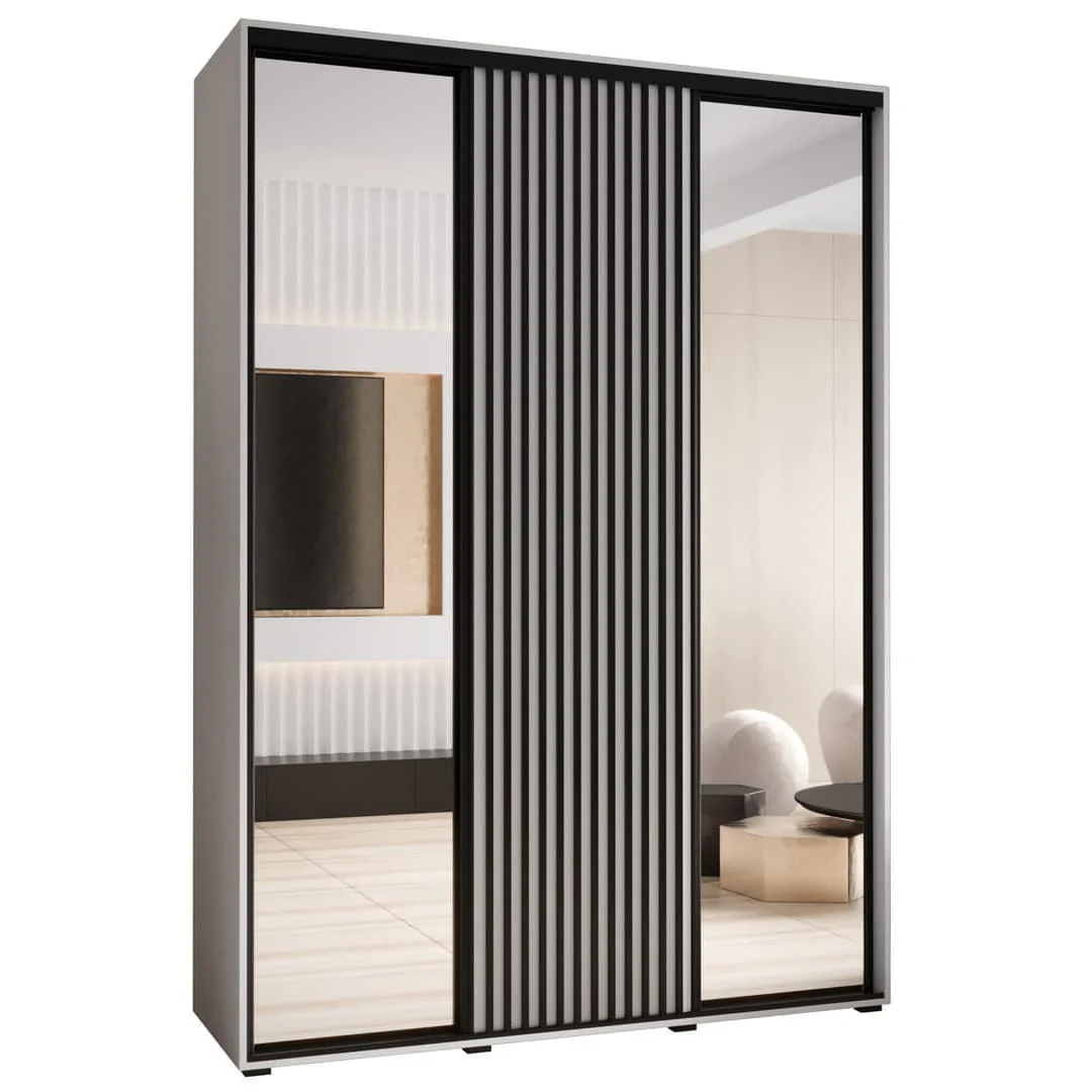 Sapporo II Sliding Door Wardrobe 180cm - Image 9