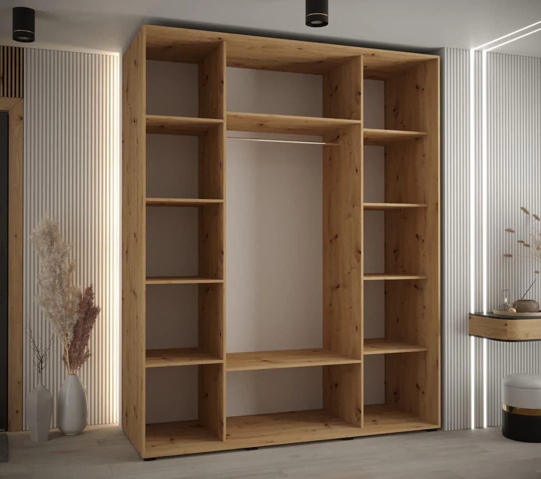 Sapporo II Sliding Door Wardrobe 190cm - Image 3
