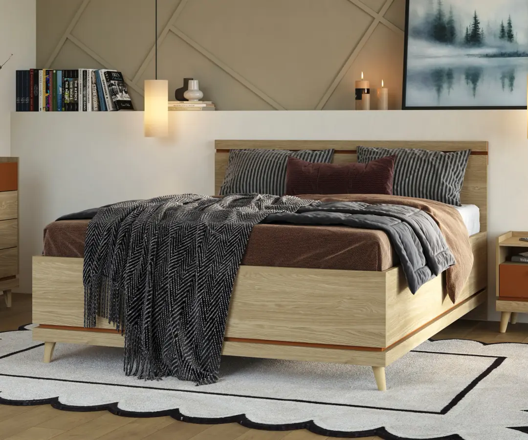 Scandi Bed Frame [EU Super King] - Image 7