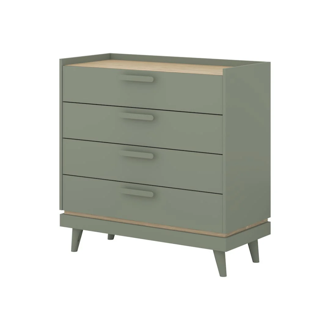 Scandi Chest Of Drawers 90cm - Image 2