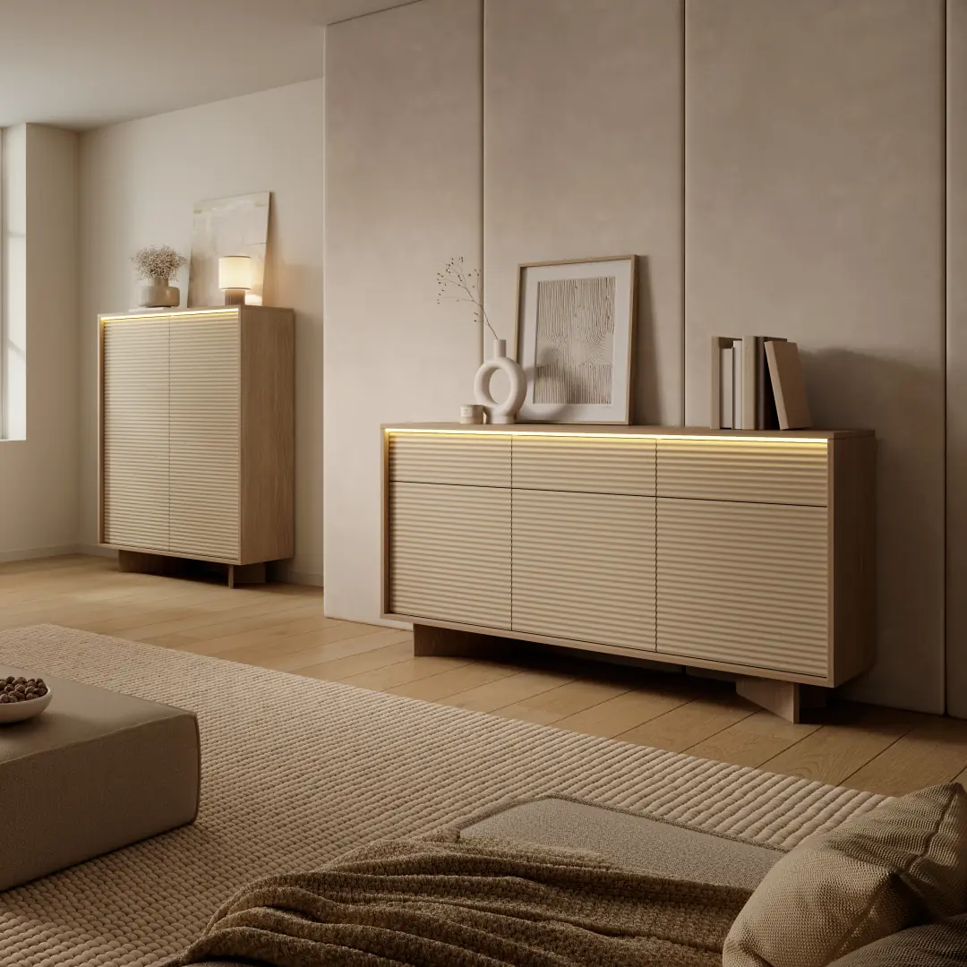 Semi TV Cabinet 204cm - Image 9