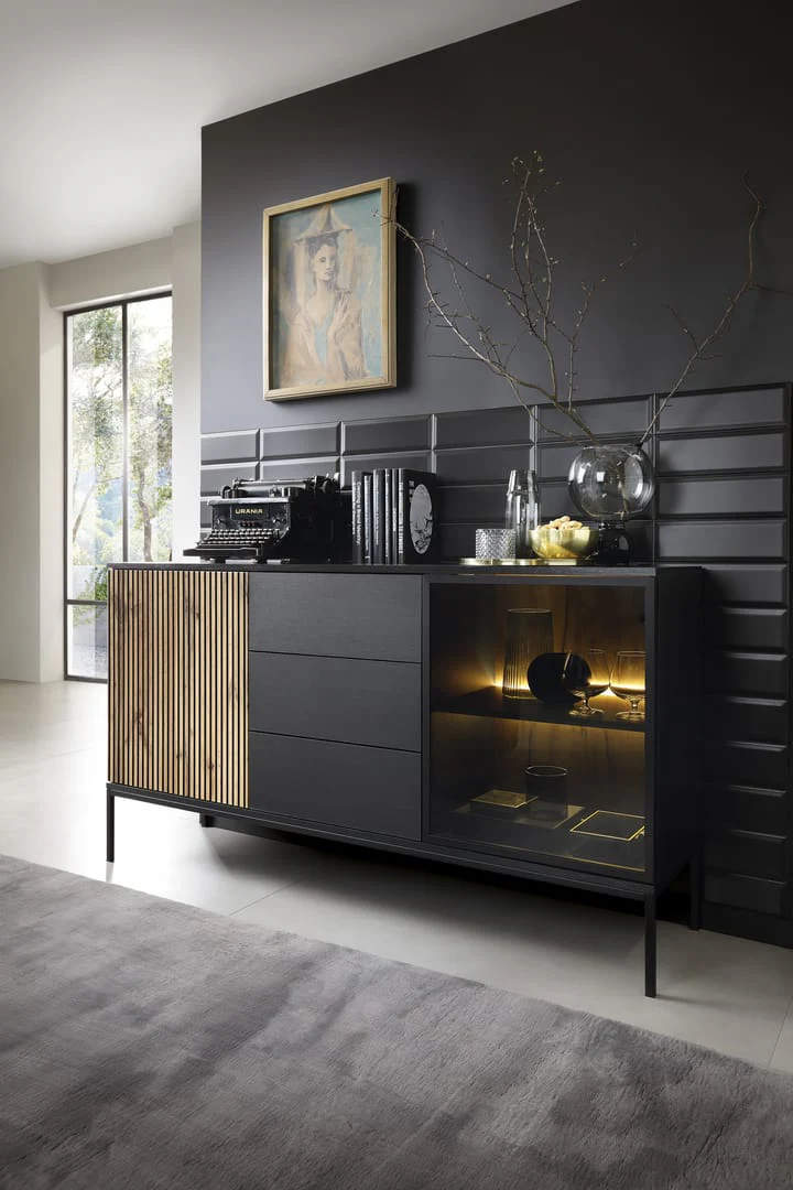 Sento Sideboard Cabinet 154cm [Drawers] - Image 12