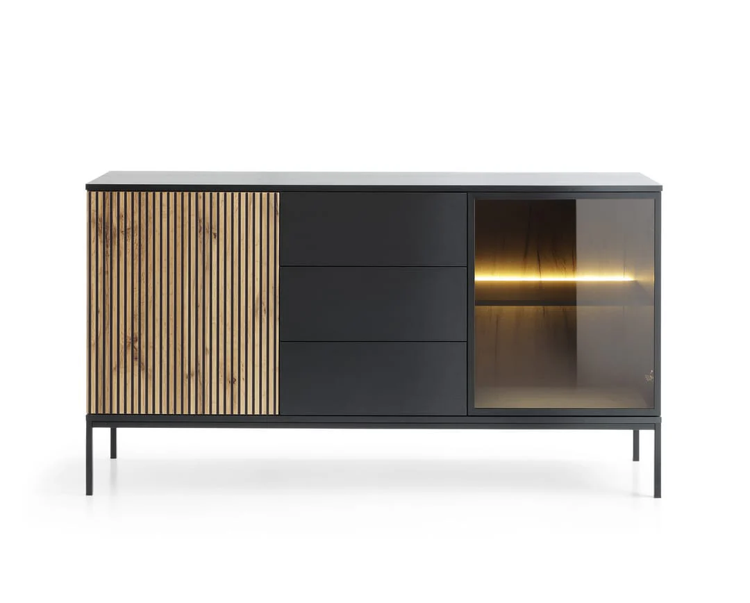Sento Sideboard Cabinet 154cm [Drawers] - Image 8
