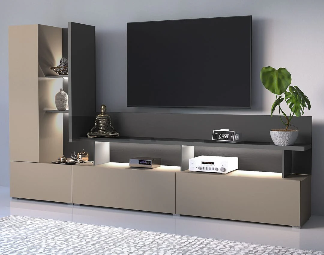 Serio Entertainment Unit For TVs Up To 75" - Image 3