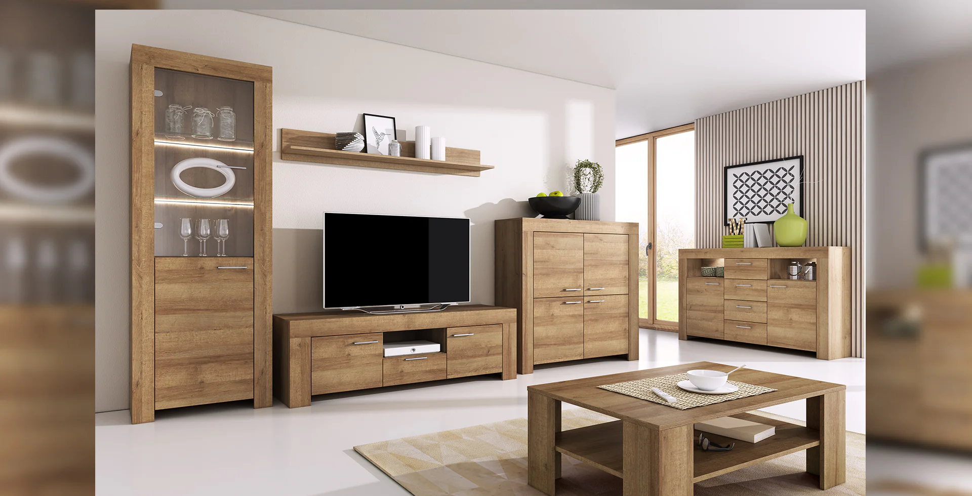 Sky Sideboard Cabinet 120cm - Image 4