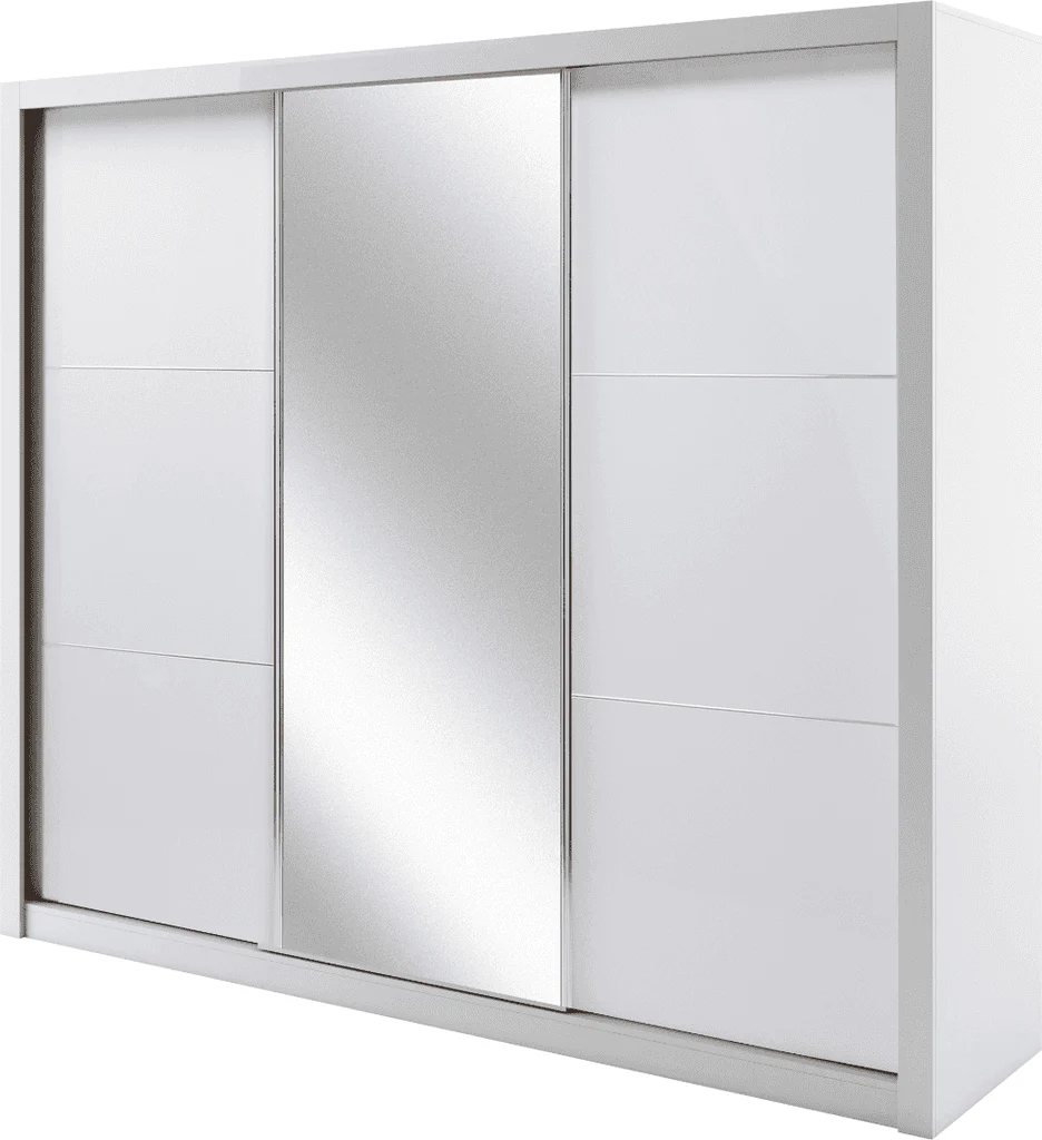 Siena 12 Sliding Door Wardrobe 258cm with LED - Image 2