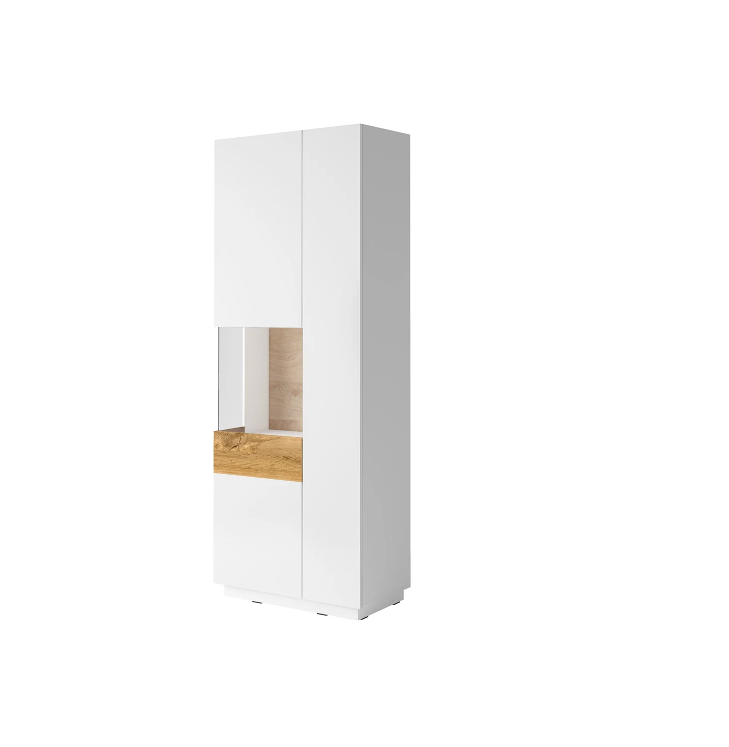 Silke 12 Tall Display Cabinet 80cm - Image 5