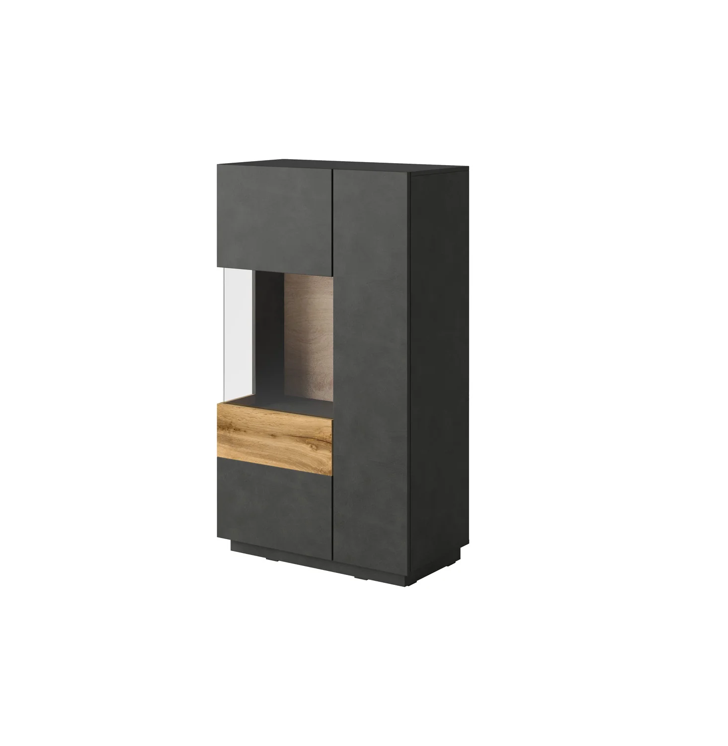 Silke 42 Display Cabinet 80cm [Left] - Image 2