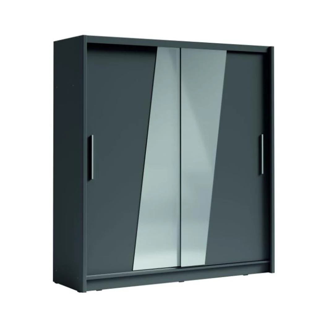 Bergamo III Sliding Door Wardrobe 205cm - Image 2