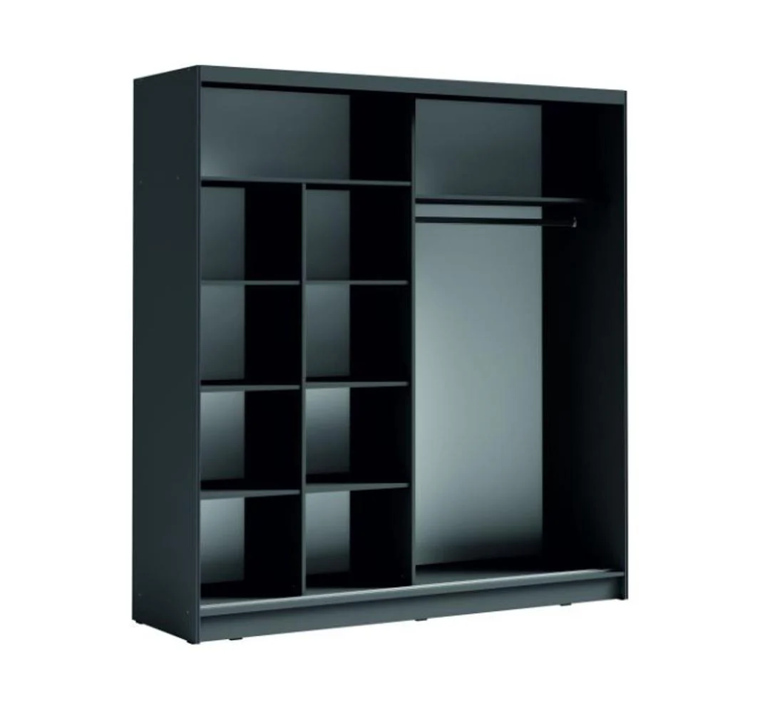 Bergamo III Sliding Door Wardrobe 205cm - Image 3