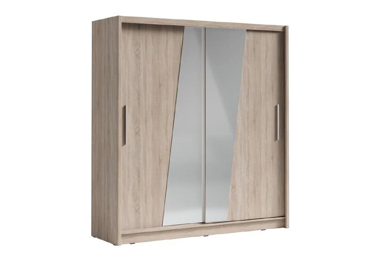 Bergamo III Sliding Door Wardrobe 205cm - Image 4