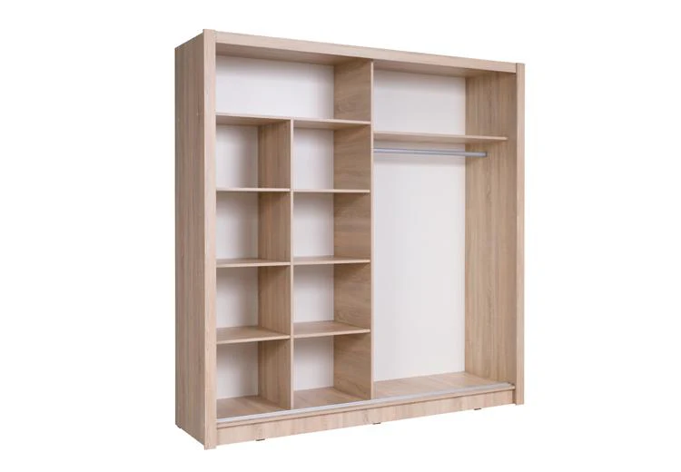 Bergamo III Sliding Door Wardrobe 205cm - Image 5