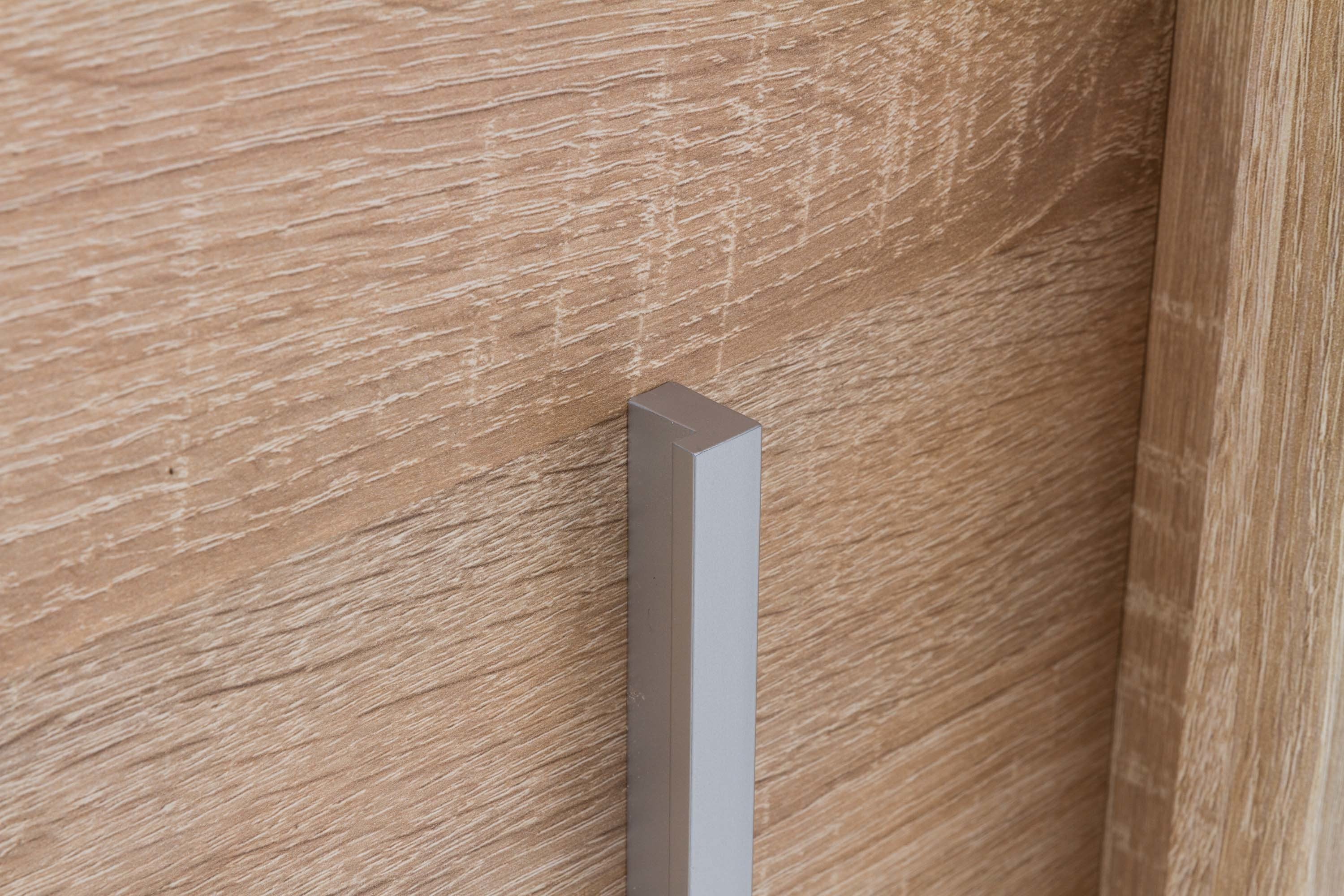 Bergamo III Sliding Door Wardrobe 205cm - Image 7