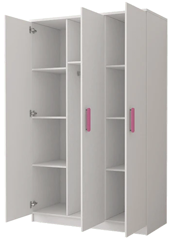 Smyk SM-19 Hinged Wardrobe 120cm - Image 2