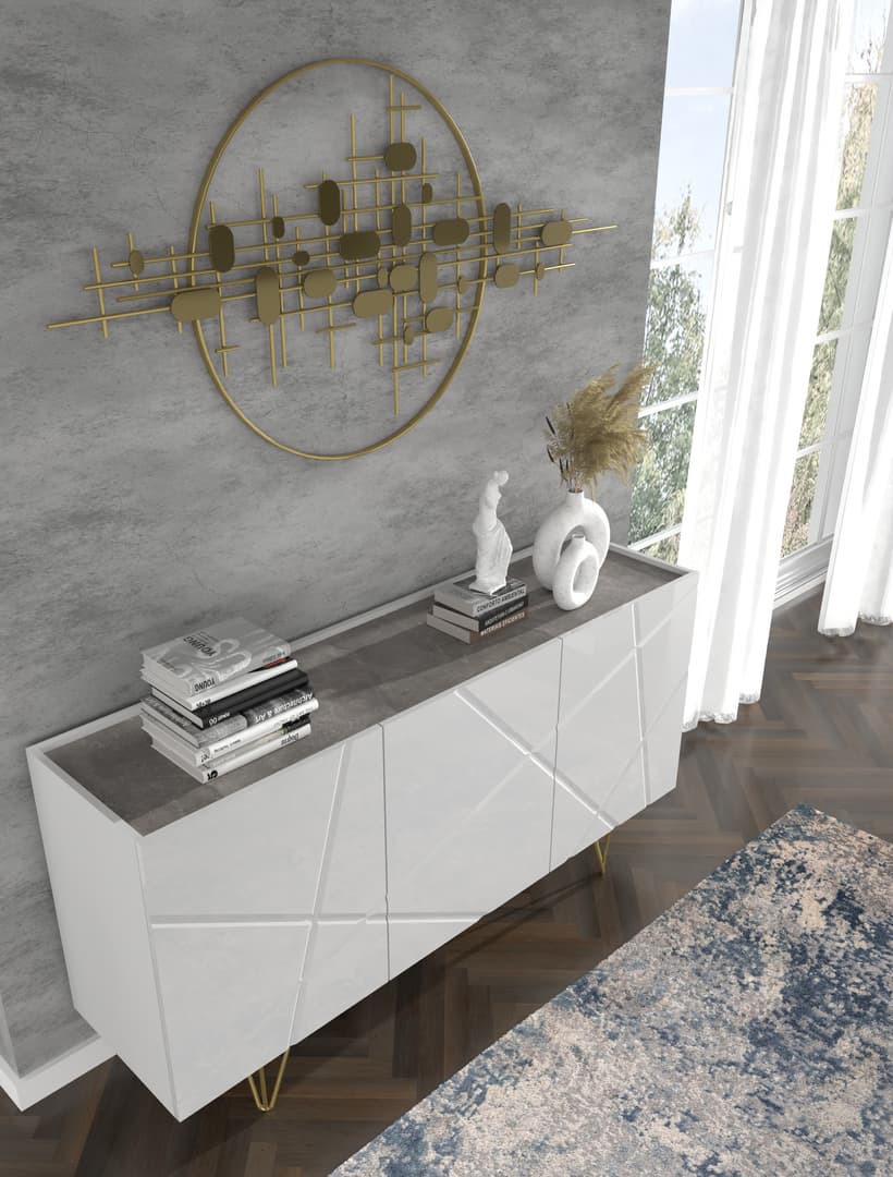 Space Sideboard Cabinet 160cm - Image 5