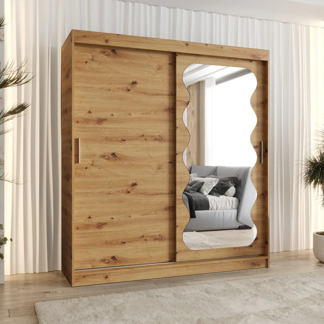 Spoti Sliding Door Wardrobe 180cm - Image 5