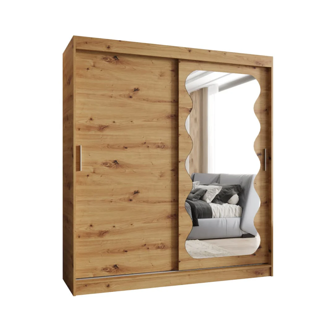 Spoti Sliding Door Wardrobe 180cm - Image 6