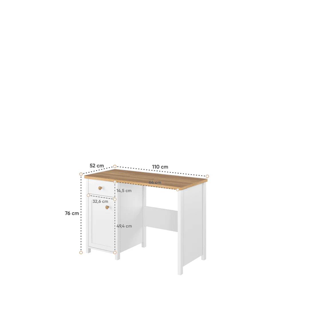 Story SO-03 Computer Desk 110cm - Image 15