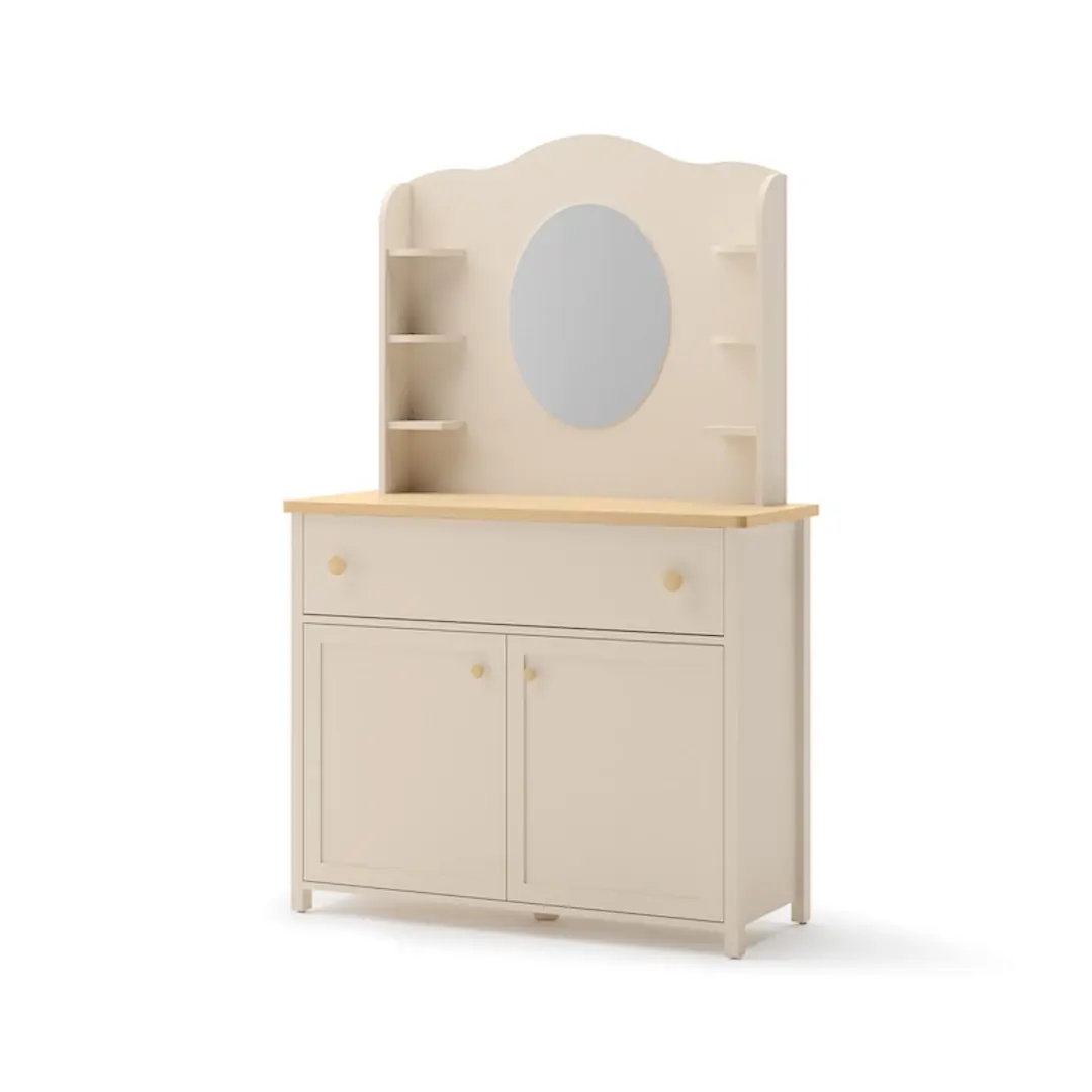 Story SO-06 Desk Hutch with Mirror - Image 4